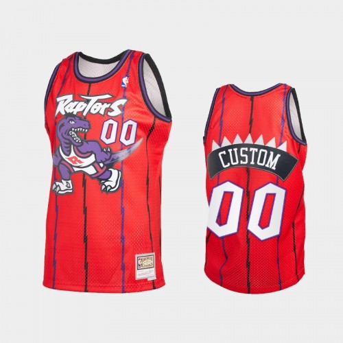 Custom Men #00 2021 Reload 2.0 Throwback Red Jersey