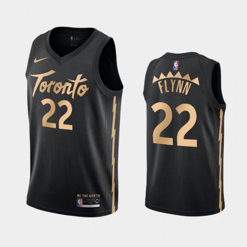 Malachi Flynn Men #22 City Edition 2021 Trade Black Jersey