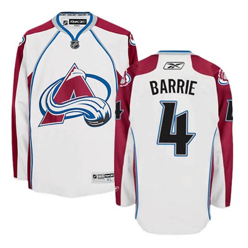 Tyson Barrie #4 White Away Jersey