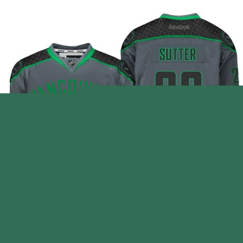 #20 Brandon Sutter Storm Cross Check Fashion Jersey