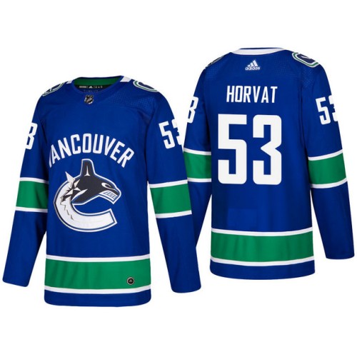 #53 Bo Horvat Blue 2017-2018 Season Home Jersey
