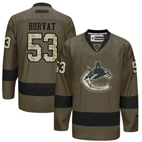 Bo Horvat #53 Green Camo Player Jersey