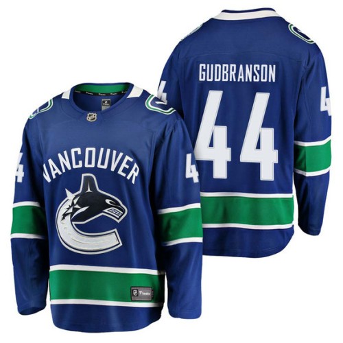 #44 Breakaway Player Erik Gudbranson Jersey Blue