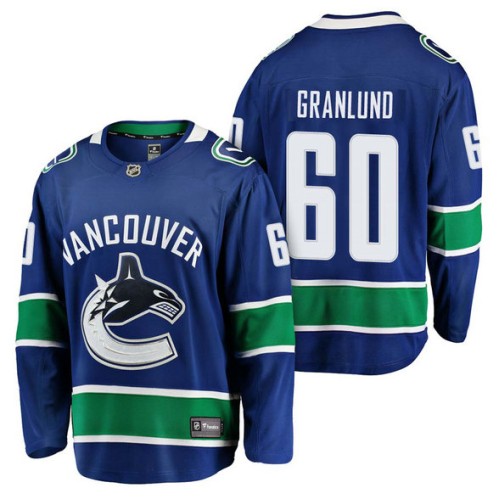 #60 Blue Breakaway Markus Granlund Jersey