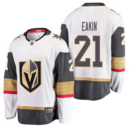 #21 Breakaway Player Away Cody Eakin Jersey White