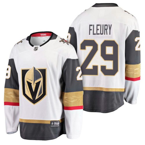 #29 White Breakaway Marc-Andre Fleury Jersey