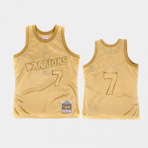 Limited Gold Golden State Warriors #7 Eric Paschall Midas SM Jersey