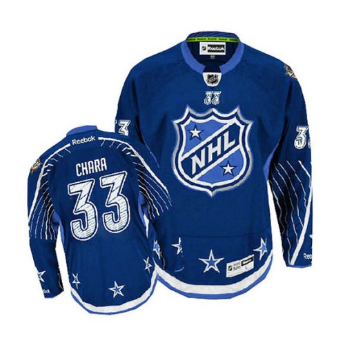 Zdeno Chara #33 Navy Blue 2012 All-Star Jersey