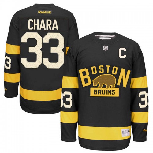 Zdeno Chara #33 Black 2016 Winter Classic Jersey